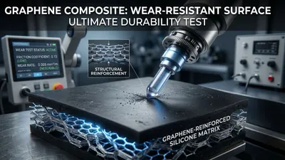 167. Wear-Resistant Graphene–Silicone Rubber Composites: Breaking the Friction Barrier