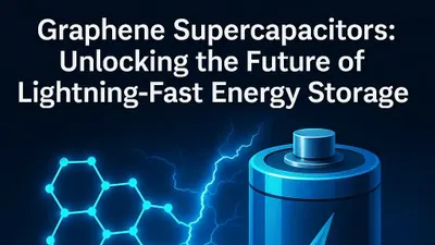 17. Graphene Supercapacitors: Unlocking the Future of Lightning-Fast Energy Storage Introduction: The Urgent Quest for Better Power